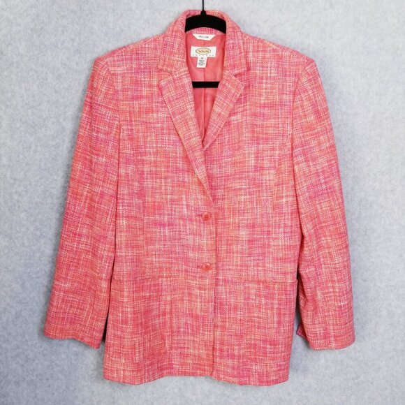 Talbots‎ Women's Silk Blazer Jacket Professional Career Office Interview Size 10 - Picture 1 of 11
